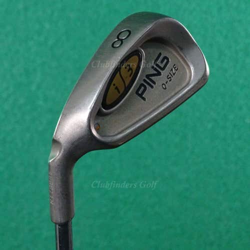 LH Ping i3 O-Size Orange Dot Single 8 Iron Cushin JZ Steel Stiff