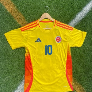 Colombia 2024 Home James Soccer Jersey