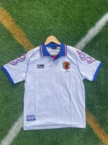 Japan 1998 Away Retro Soccer Jersey