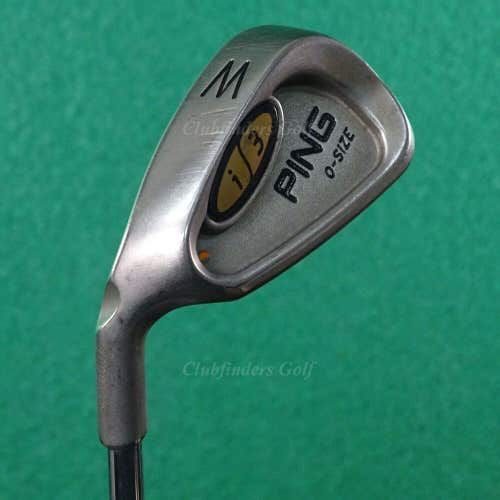 LH Ping i3 O-Size Orange Dot PW Pitching Wedge Cushin JZ Steel Stiff