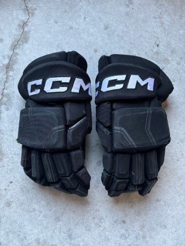 NHL Pro Stock Gently Used CCM 15" HGQL Pro Gloves Black