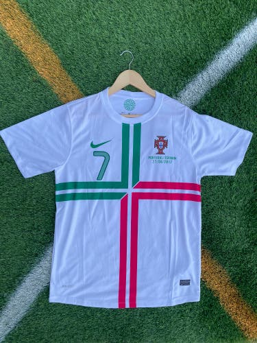 Portugal 2012 Away Ronaldo Retro Soccer Jersey