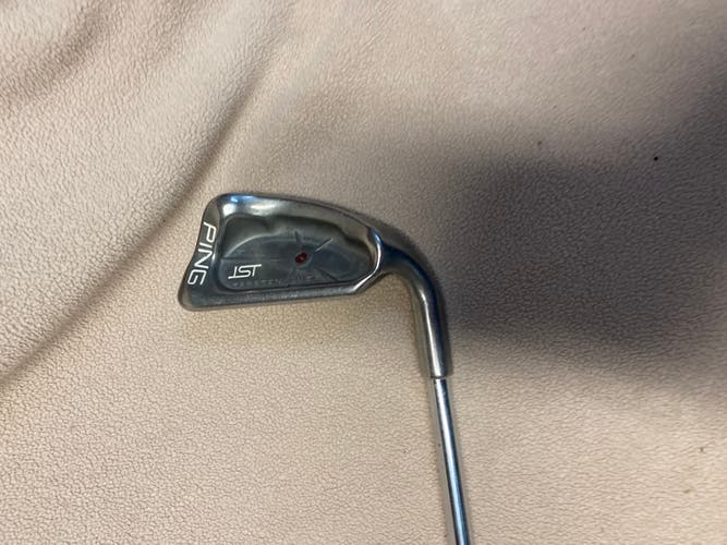 Used Men's 7 Iron Ping ISI Maroon Dot Right Handed Stiff Flex Steel Shaft