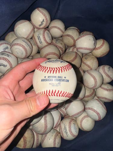 American Association and minor league baseballs