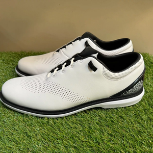Jordan ADG 4 Spikeless Golf Shoes White Black Leather DM0103-110 Men Size 12 NEW