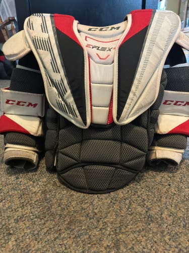 Used  CCM  EFLEX 5.5 Goalie Chest Protector