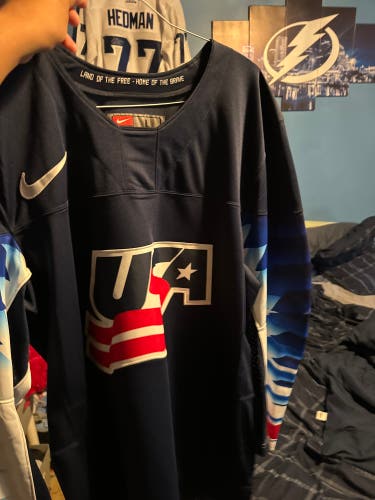 Blue New Large Nike Jersey