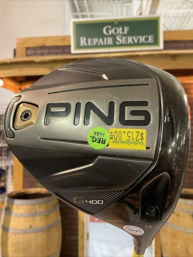 Ping G400 9° Golf Driver Project X Cypher 50 5.5 Regular Flex Graphite Shaft MRH