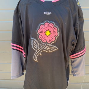 NEW Iowa Heartlanders Black Thistle AK Game Jersey MIC #IHTX
