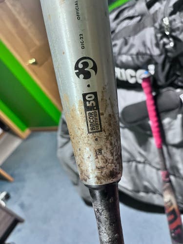 Used 2022 DeMarini BBCOR Certified Alloy 30 oz 33" The Goods Bat