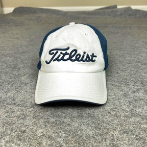 Titleist Mens Hat Cap Adjustable Spellout Golf Logo Mesh Outdoor Sports Dad