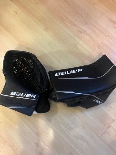 Hockey Goalie Glove and Blocker