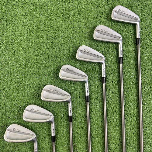 Ping iBlade Iron Set 4-PW Steelfiber i110cw Graphite Extra Stiff X Flex