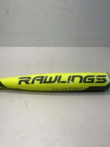 Used Rawlings Quatro Glowstick 33 30 -3 Drop Bbcor Bat