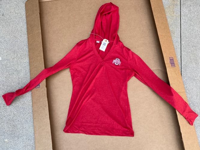 Used Women's Ohio State Buckeyes Hoodie (Size: Small)