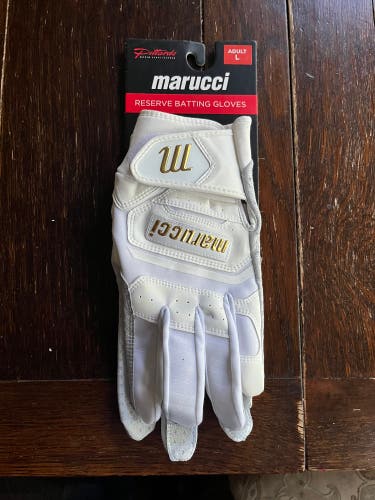 New Large Marucci Reserve Batting Gloves