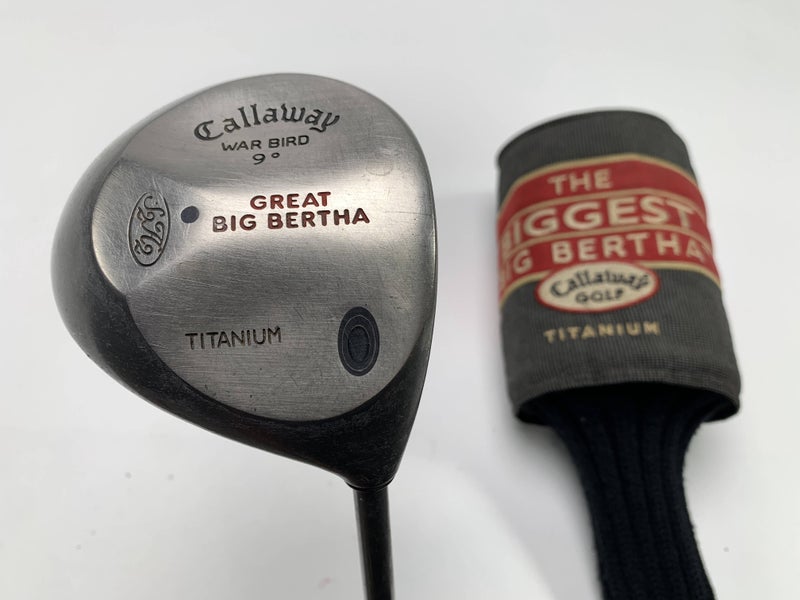 Callaway Original Great Big Bertha Driver 9* GBB UL Stiff Graphite Mens RH HC