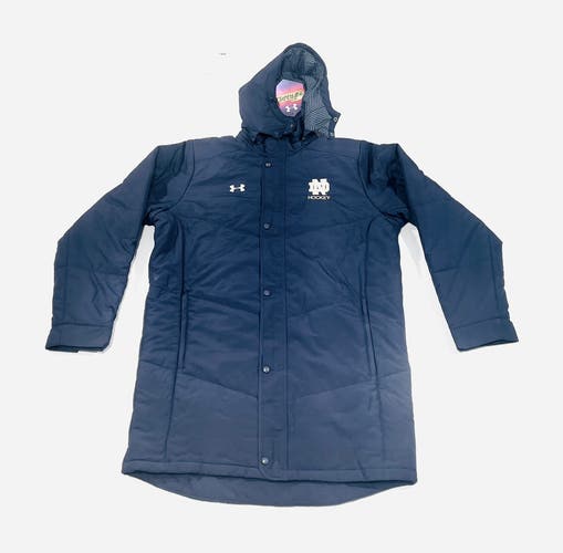 New Under Armour Coldgear Infrared Hooded Parka - Navy - Multiple Sizes