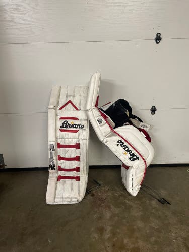 Used 35" Brian's Goalie Leg Pads