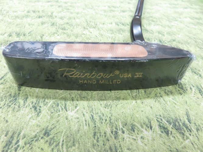 NEW * Rainbow HAND MILLED VI USA COPPER INSERT 36" Putter #924