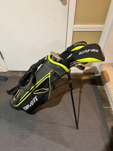Used Junior Top Flite Left Hand Junior 6 Pieces Top Flite Junior Clubs (Full Set)