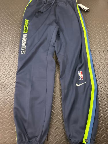 NIKE NBA 75 MINNESOTA TIMBERWOLVES BREAKAWAY PANTS TEAM ISSUE DA8083-419 LT