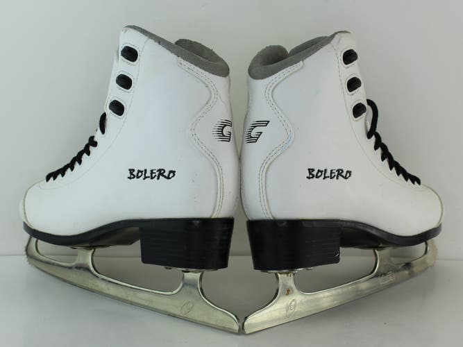 Used Women Intermediate Graf Bolero Figure Skates Size 4 (Women 5 US Shoe)