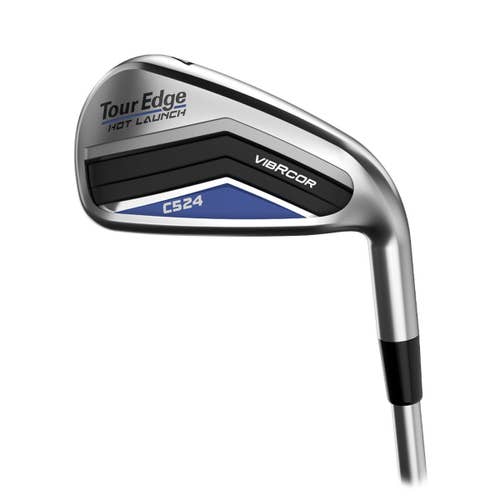 NEW Tour Edge C524 Iron Set 5-PW+AW Graphite Aldila Ascent 55g Regular Flex