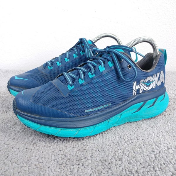 Hoka One One Challenger ATR 4 Womens 7 Running Shoes Trail Blue 1018295 Sneakers