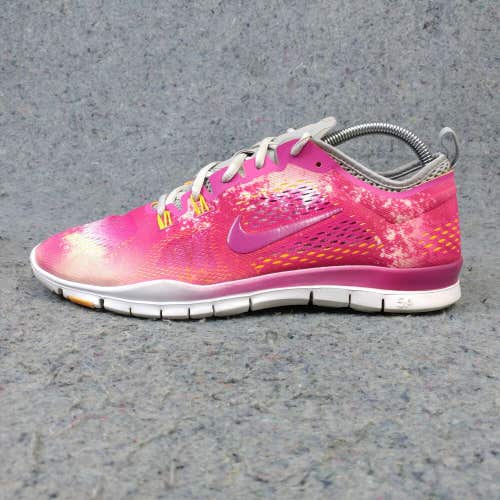 Nike Free 5.0 TR Fit Womens 10 Shoes Running Low Top Pink Athletic 629832-100