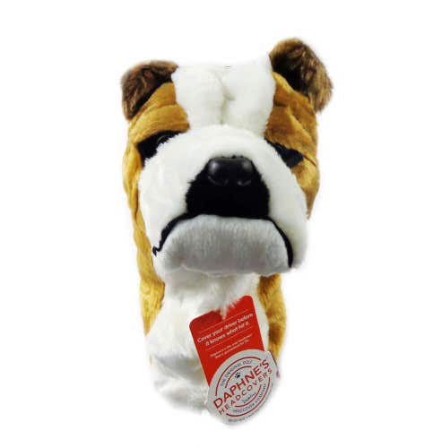 NEW Daphnes Headcovers Bulldog 460cc Driver Headcover