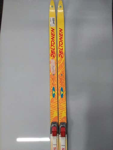 Used Peltonen 145 Cm Cross Country Ski Boys Combo