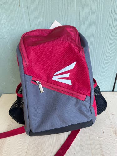 Red Used Kids Unisex Easton Backpacks & Bags Backpack