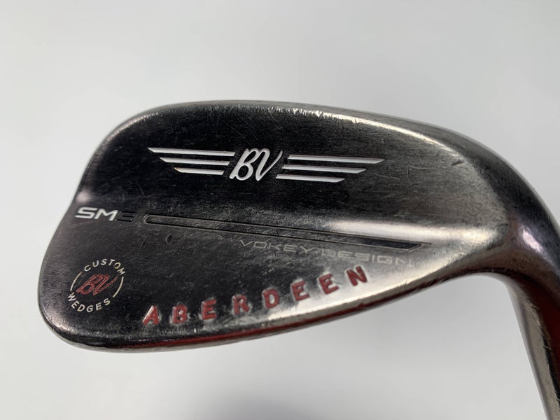 Titleist Vokey SM9 Brushed Steel 50* 8 F-Grind TT DG Tour Issue S400 Wedge RH