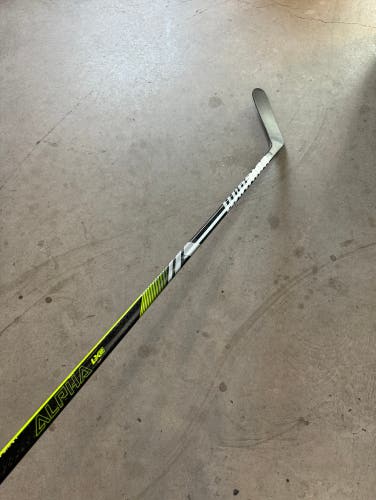 Used Senior Warrior Left Hand P90 Pro Stock Alpha LX2 PRO Hockey Stick