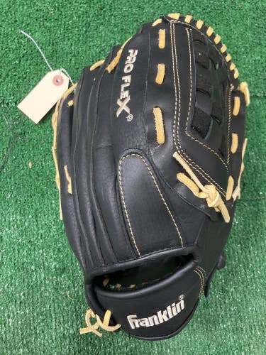 Black New Adult Franklin Right Hand Throw Baseball Glove 13"