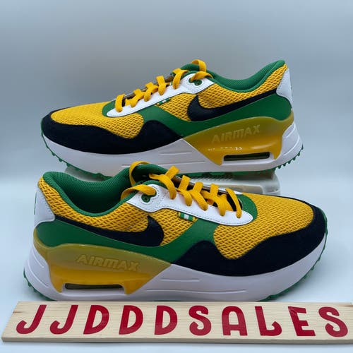 Nike College Air Max SYSTM PE Oregon Ducks Shoes DZ7738-700 Men’s Sz 10 NEW