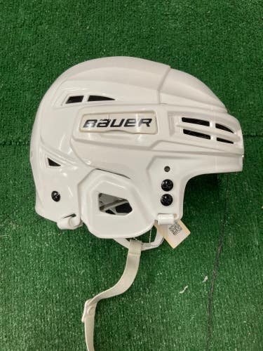 White Used Small Bauer IMS 5.0 Helmet