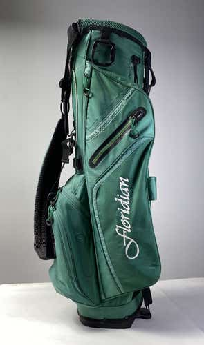 Titleist Players Stand Bag Green 3-Way Divide Single Strap Golf Bag