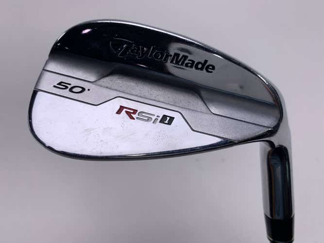 TaylorMade RSi 1 Approach Wedge 50* REAX 75g Stiff Graphite Mens RH