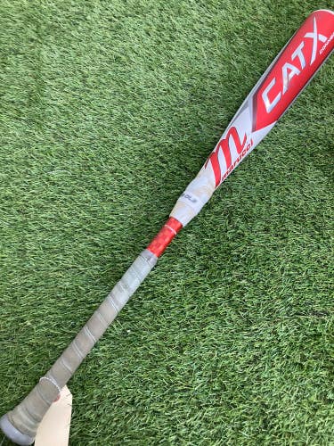 Used Kid Pitch (9YO-13YO) 2023 Marucci CAT X Connect Bat USSSA Certified (-5) Hybrid 25 oz 30"