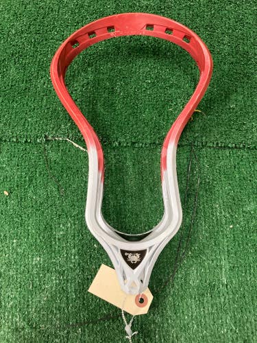 Red Used Attack & Midfield ECD Lacrosse Rebel Unstrung Head