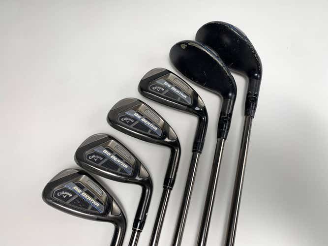 Callaway Big Bertha OS Combo Iron Set 5-PW UST Mamiya Recoil ES 450 F1 Ladies RH