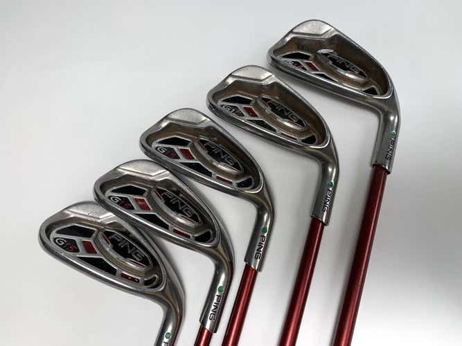 Ping G15 Iron Set 7-9+UW+SW Green Dot 2* Up TFC 149 I Regular Graphite RH +1/2"