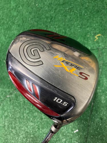 Used Men's Cleveland Hibore XLS Driver Right Handed Stiff Flex 10.5 Loft