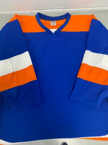 Islanders colors mens large practice jersey #60