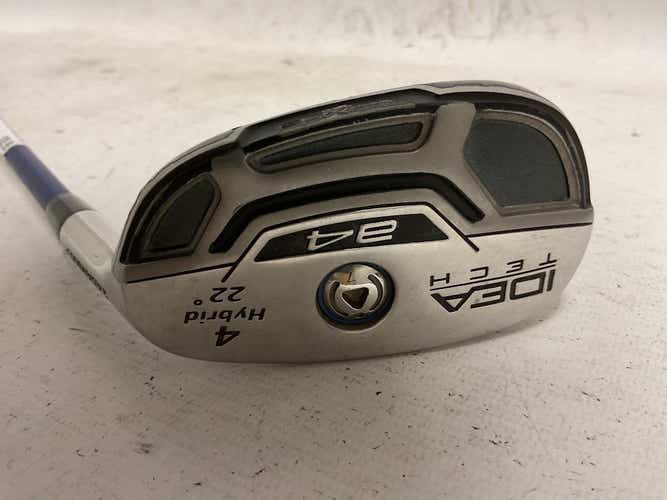 Used Adams Golf Idea Tech A4 4 Hybrid Regular Flex Graphite Shaft Hybrid Club