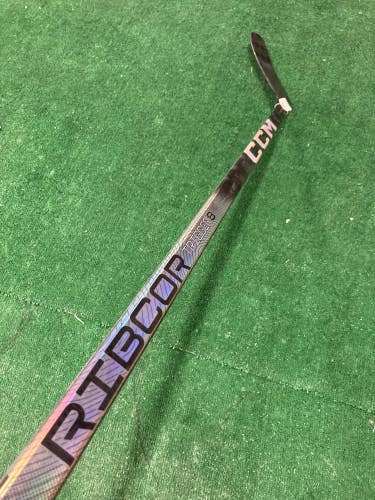 Used Senior CCM RibCor Trigger 8 Pro Hockey Stick Left Hand Toe Pattern Pro Stock