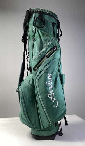 Titleist Players Stand Bag Green 3-Way Divide Single Strap Golf Bag