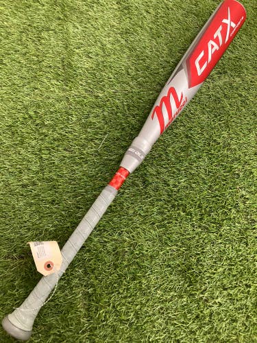 Used Kid Pitch (9YO-13YO) 2023 Marucci CAT X Composite Bat USSSA Certified (-10) Composite 19 oz 29"